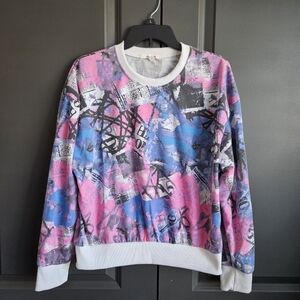 Miss Selfie Graphic Sweatshirt Sz Large